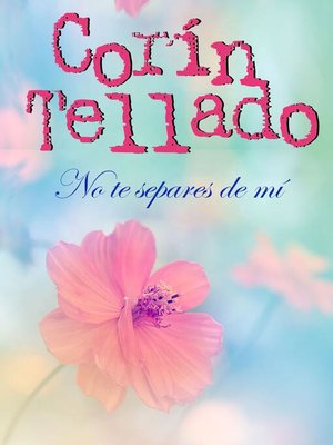 cover image of No te separes de mí